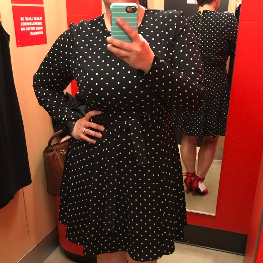 **FINAL SALE ** Polka dot dress